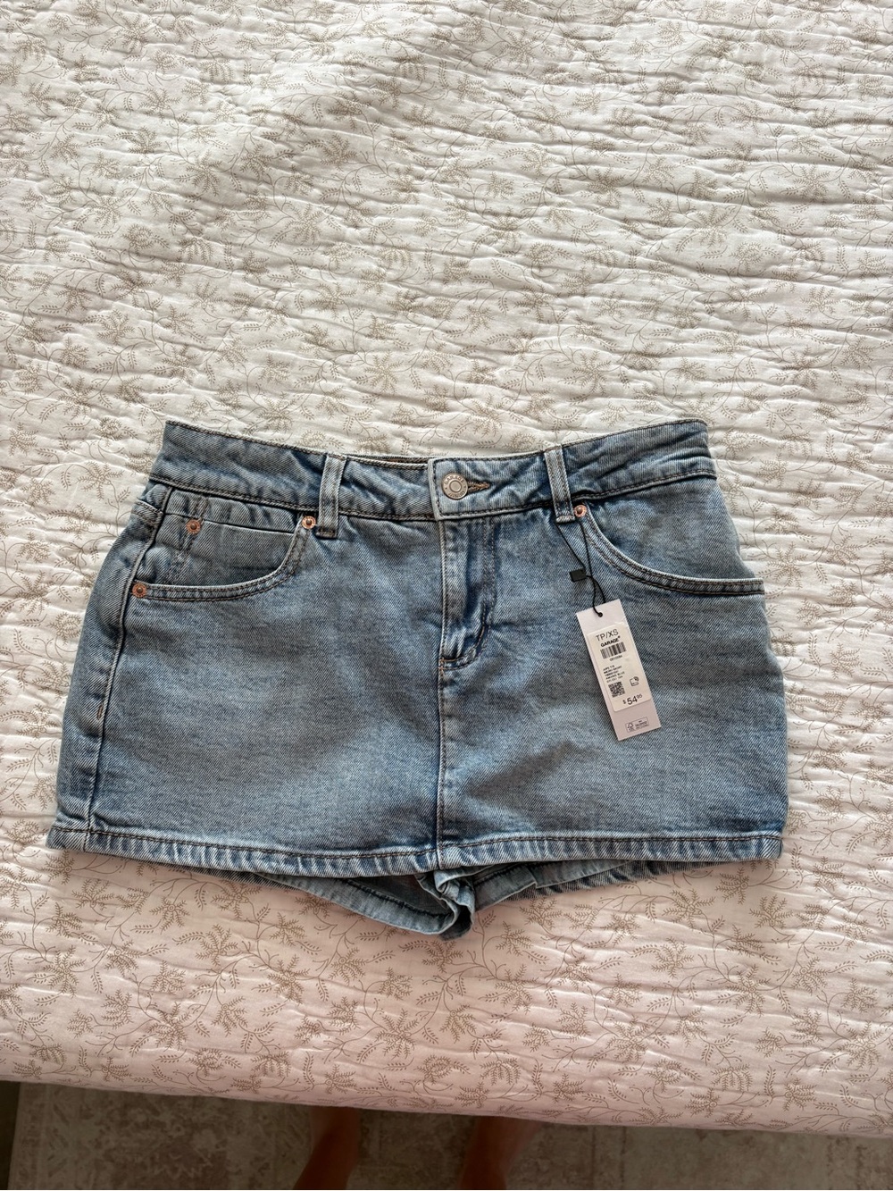 Garage Light Blue Denim Skort